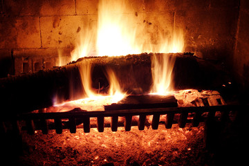 fireplace