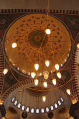 Obraz premium suleymaniye mosque interior