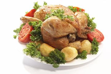 roasted chicken