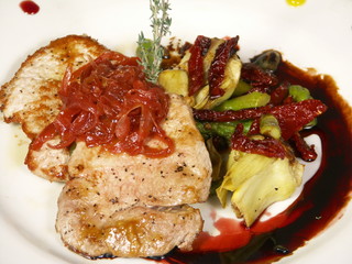 seasoned braised veal
