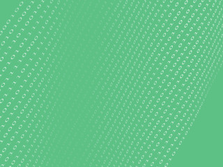 green binary background