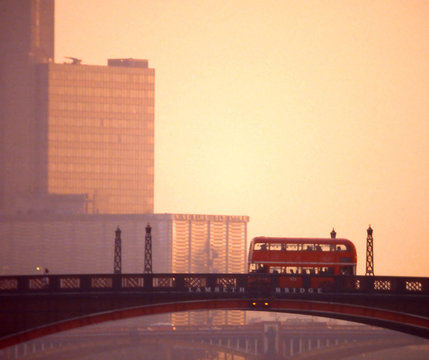 Bus On Lambeth Bridge