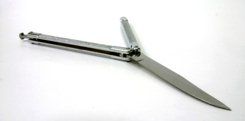 butterfly knife open