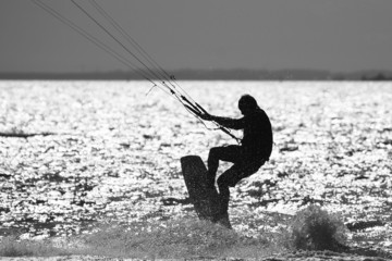 baltic kite-surfer