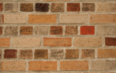 colourful brick wall background
