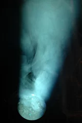 Foto op Plexiglas Licht en schaduw licht en rook