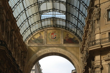 galleria vittorio emanuele milano italy