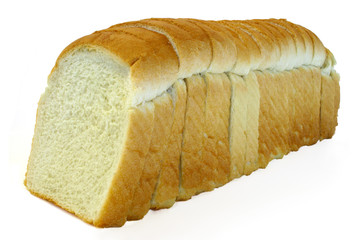 sliced white bread