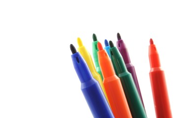 coloured pens