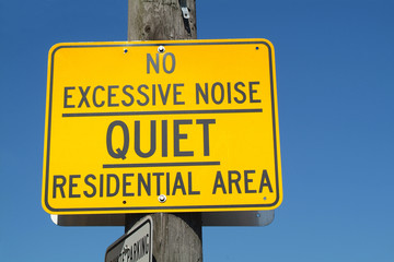 no excessive noise