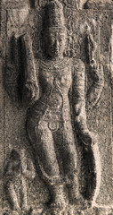 Fototapeta na wymiar Indie, Kanchipuram: Ekambareshvara świątyni