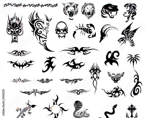 quot tatoo simbols quot photo libre de droits sur la banque d quot tatoo simbols quot photo libre de droits sur la banque d