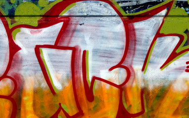 colored gaffiti