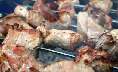 grilled pork