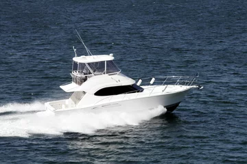 Foto op Plexiglas Watersport speedboot