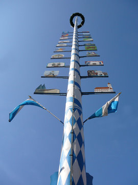 maypole in bavaria