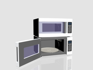 Fototapeta premium household appliances, microwave oven.