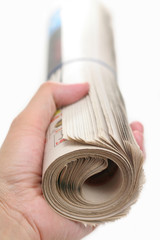 newspaper roll