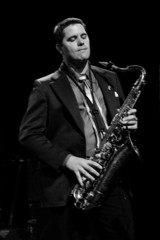 Naklejka premium sax player