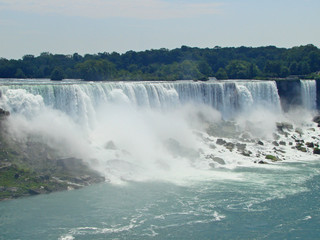 Fototapeta premium białe wody u podstawy