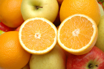 various fruits on display in the market
