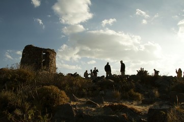 excursion on the ruin