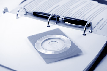 business card size cd