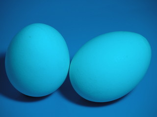 huevos azules