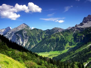 Deurstickers Alpen © Marcin Osadzin