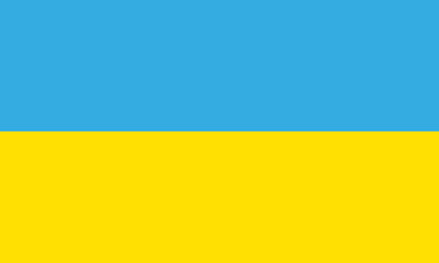 ukraine ukraina fahne flag - obrazy, fototapety, plakaty