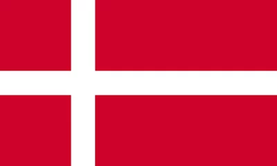 Fotobehang dänemark denmark fahne flag © moonrun