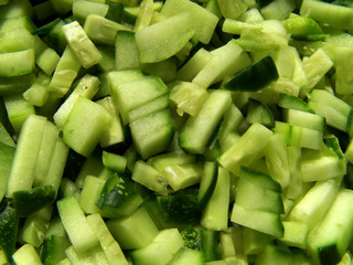 salad from cucumbers.