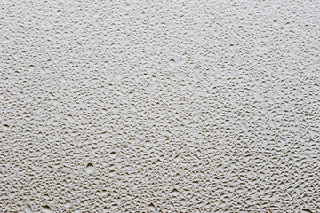 drops glass condensate