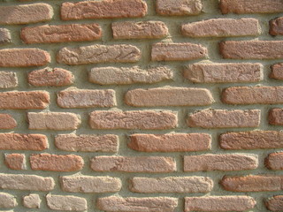 wall in bricks