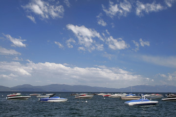boats and sky