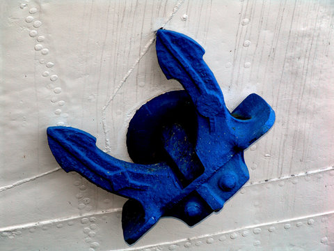 ancla azul