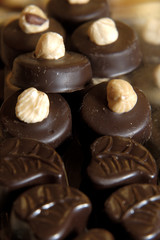 chocolats aux noisettes