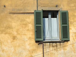 beautiful townscape detail in italy