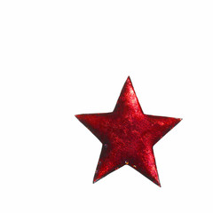 little red christmas star