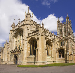 Fototapeta na wymiar katedra miasto Gloucester Gloucestershire Engla