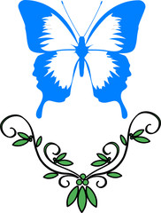 butterfly & design