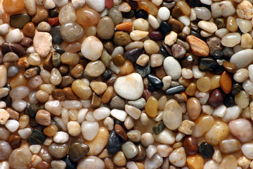 polished pebbles