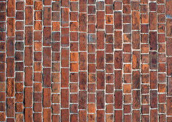 Obraz premium old red brick wall