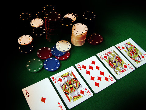 poker card game - Powered by Adobe