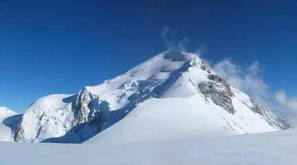 Papier Peint photo Lavable Mont Blanc mont blanc