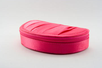 ladies' handbag on a white background