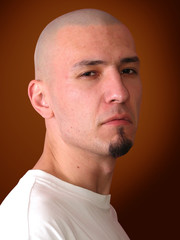 Obraz premium sad man