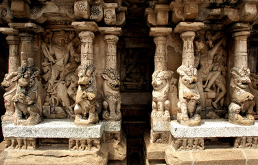 india, kanchipuram: kailashanatha temple
