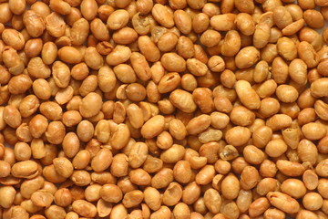 soya nuts.  contain soya protein, good for cholest