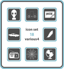 vector icon set 18: various4